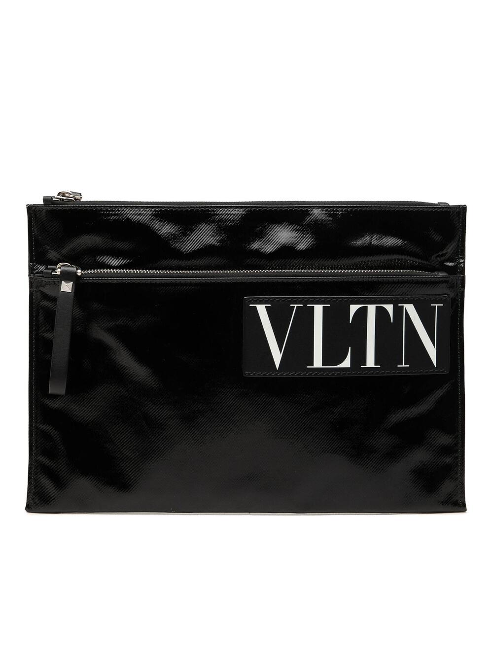 Valentino Vinyl Vltn Clutch Pre-Loved #358204V38B